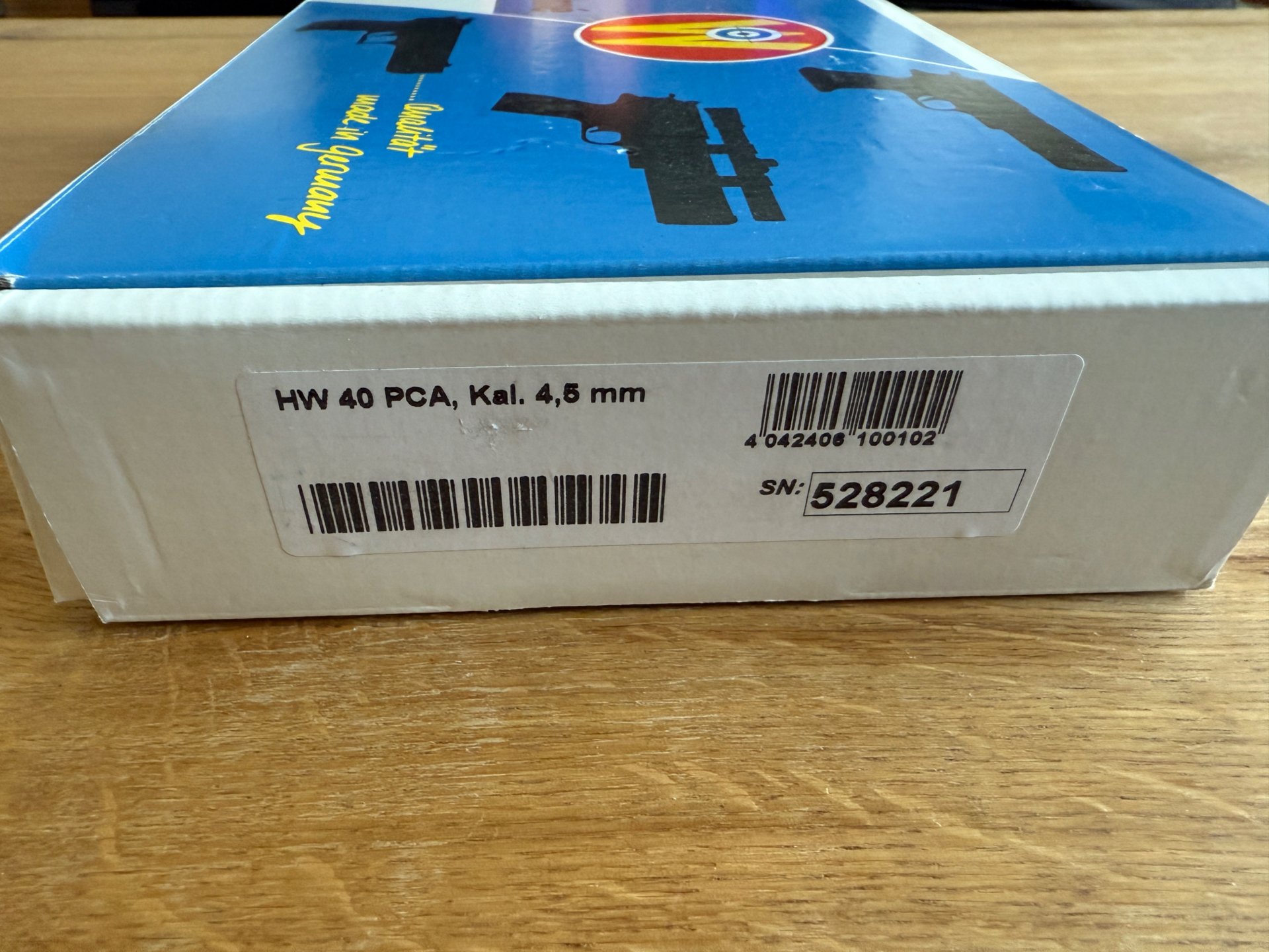 Weihrauch HW 40 PCA Luftpistole – Bild 2