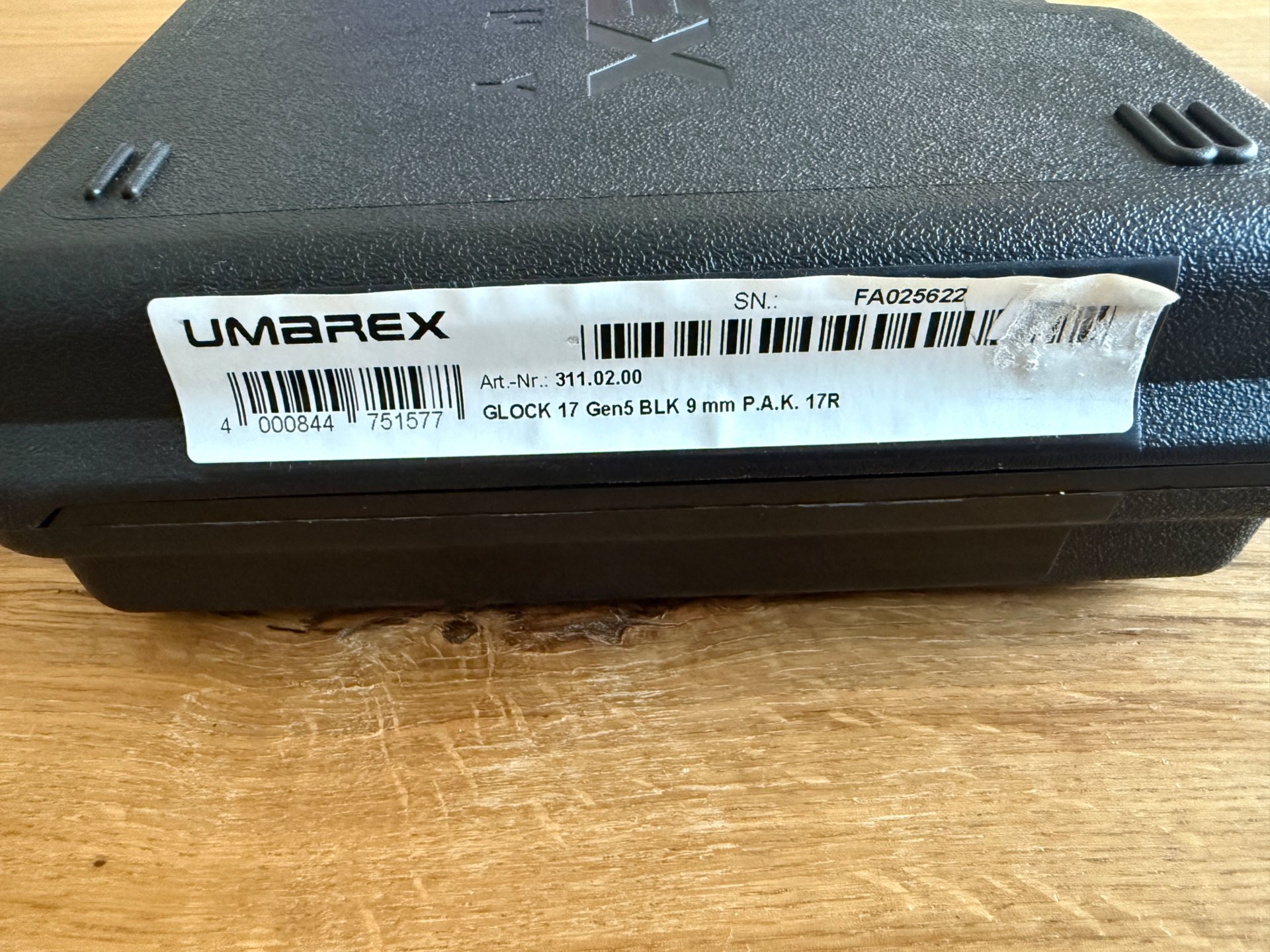Umarex Glock 17 Gen5 BLK 9mm P.A.K. 17R – Bild 2