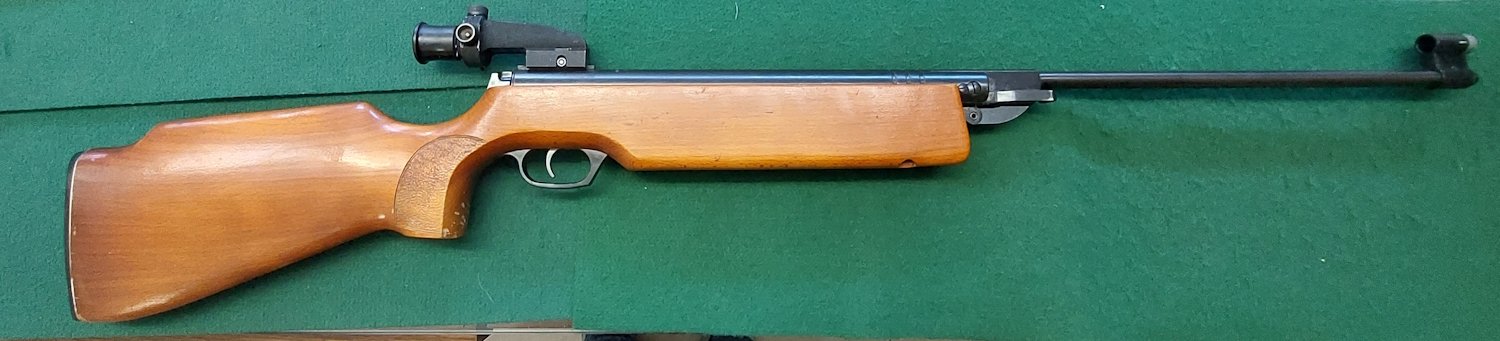 Sammlerstück Matchluftgewehr Haenel Suhl Mod.303 Super Kal.4,5mm – Bild 2