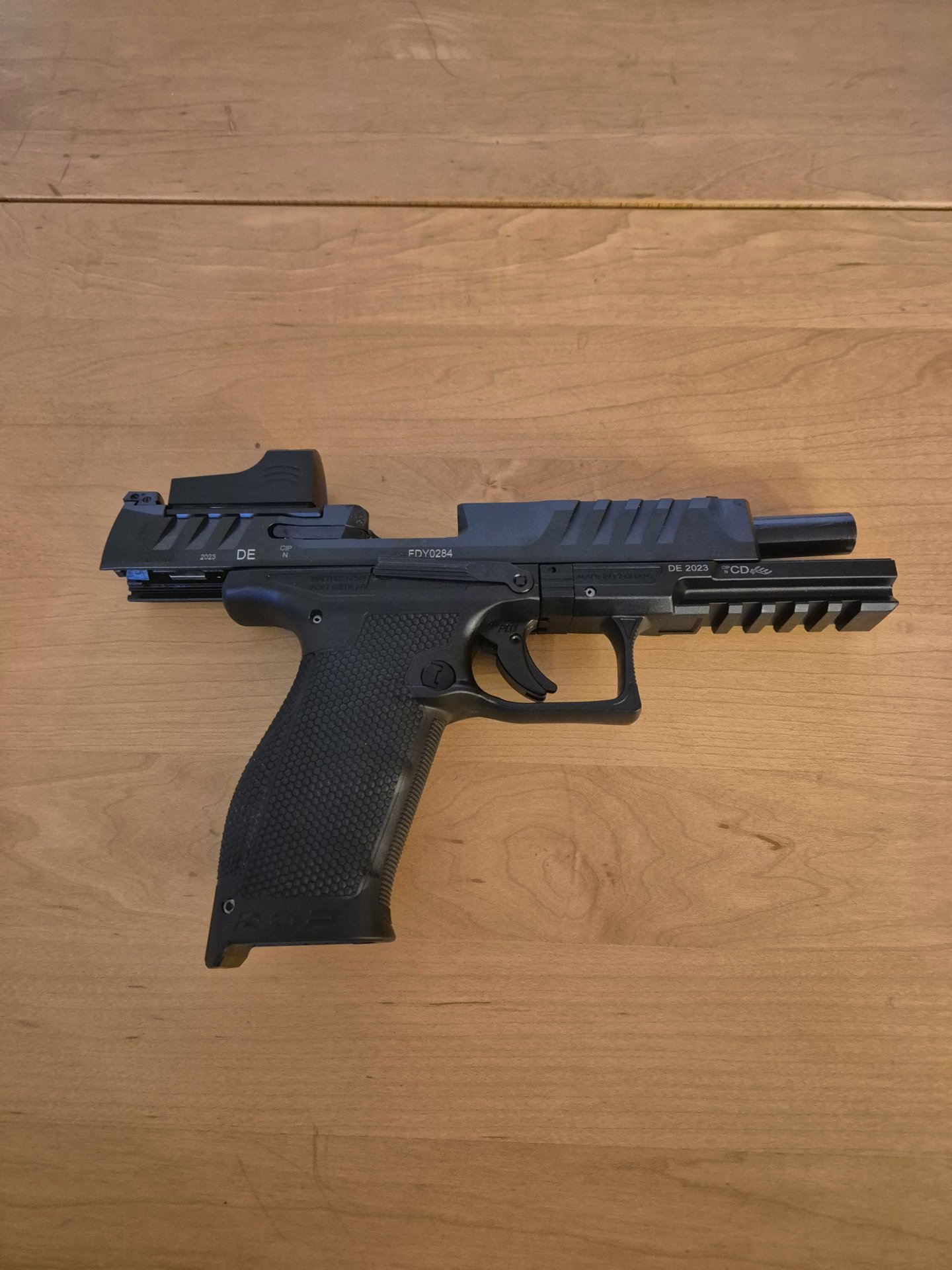 Walther PDP Full Size VE mit Burris Fastfire 2 Red Dot – Bild 2