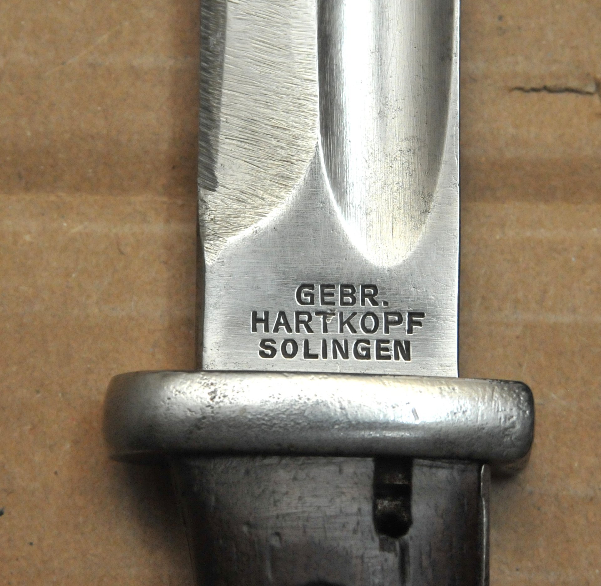 Preussisches 84/98 nA Bajonett Nr 8 - Doppelhersteller – Bild 3