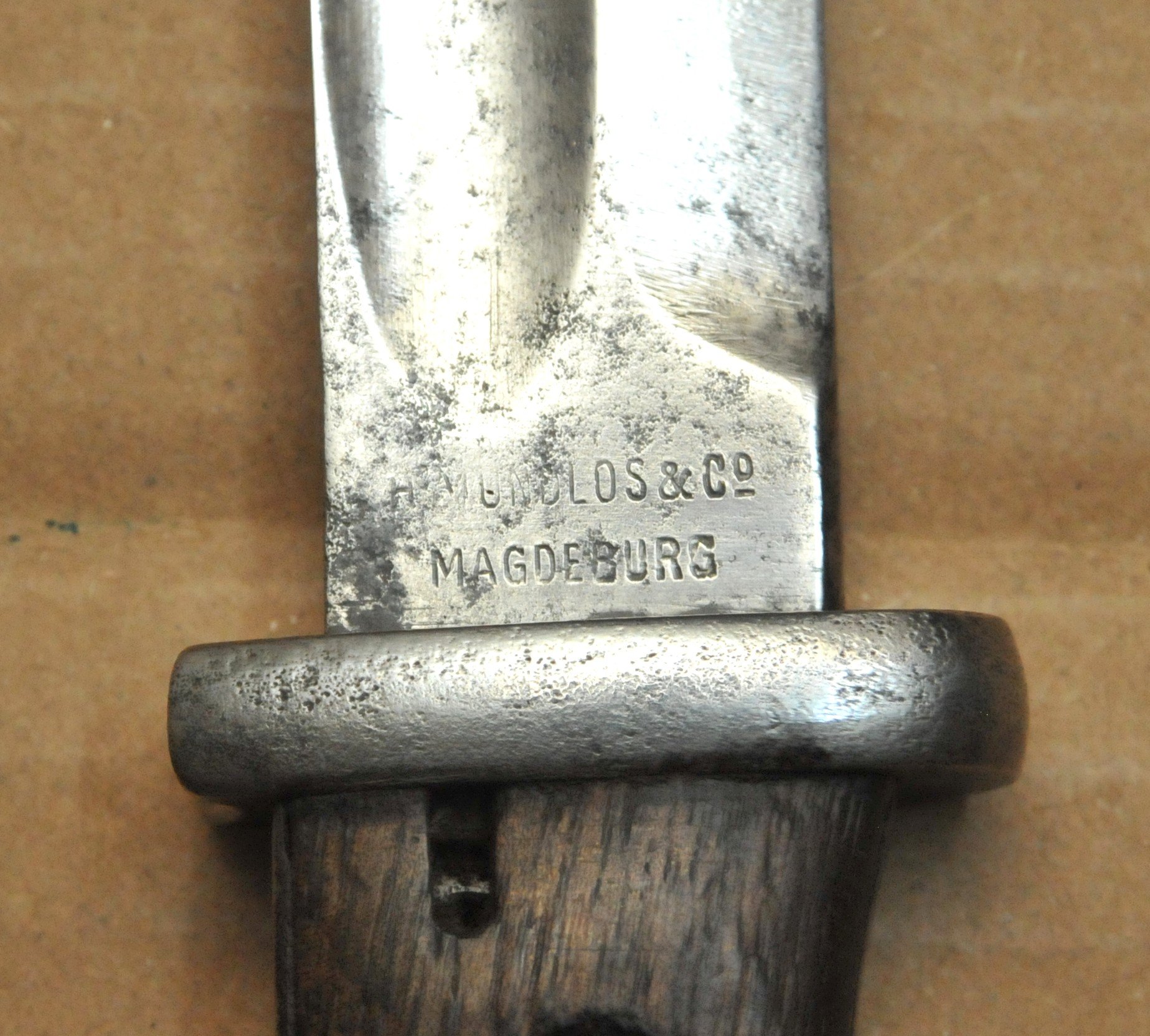 Preussisches 84/98 nA Bajonett Nr 8 - Doppelhersteller – Bild 4