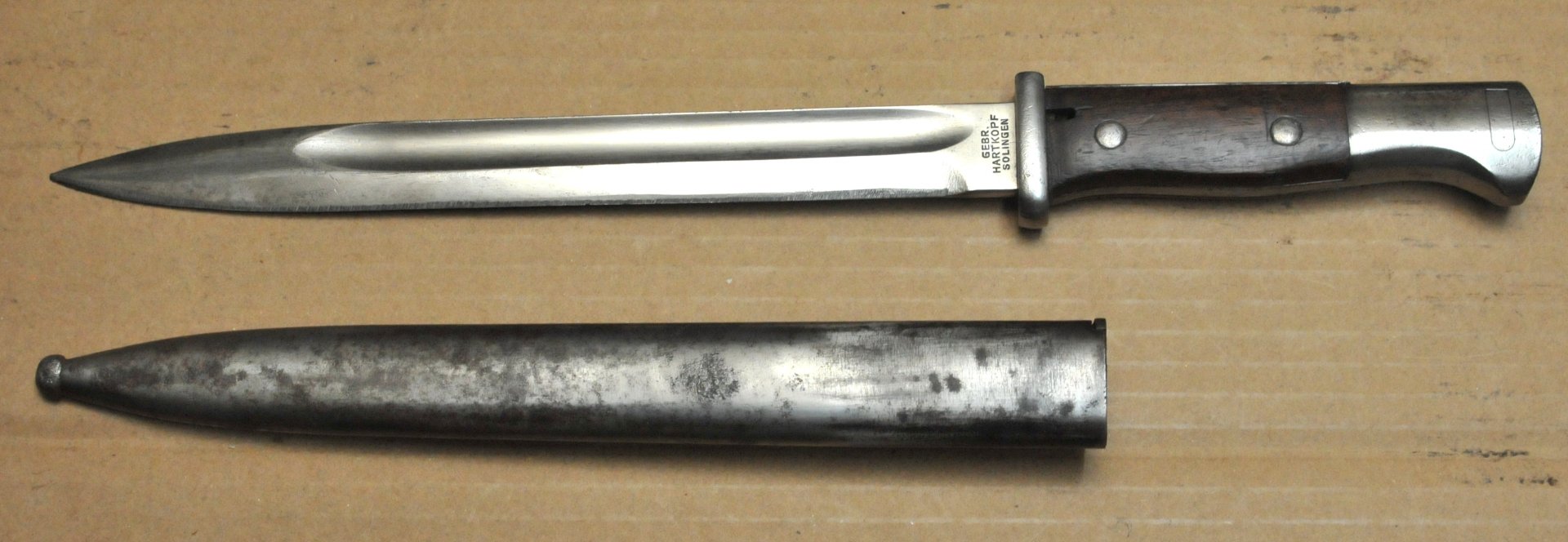 Preussisches 84/98 nA Bajonett Nr 8 - Doppelhersteller – Bild 2