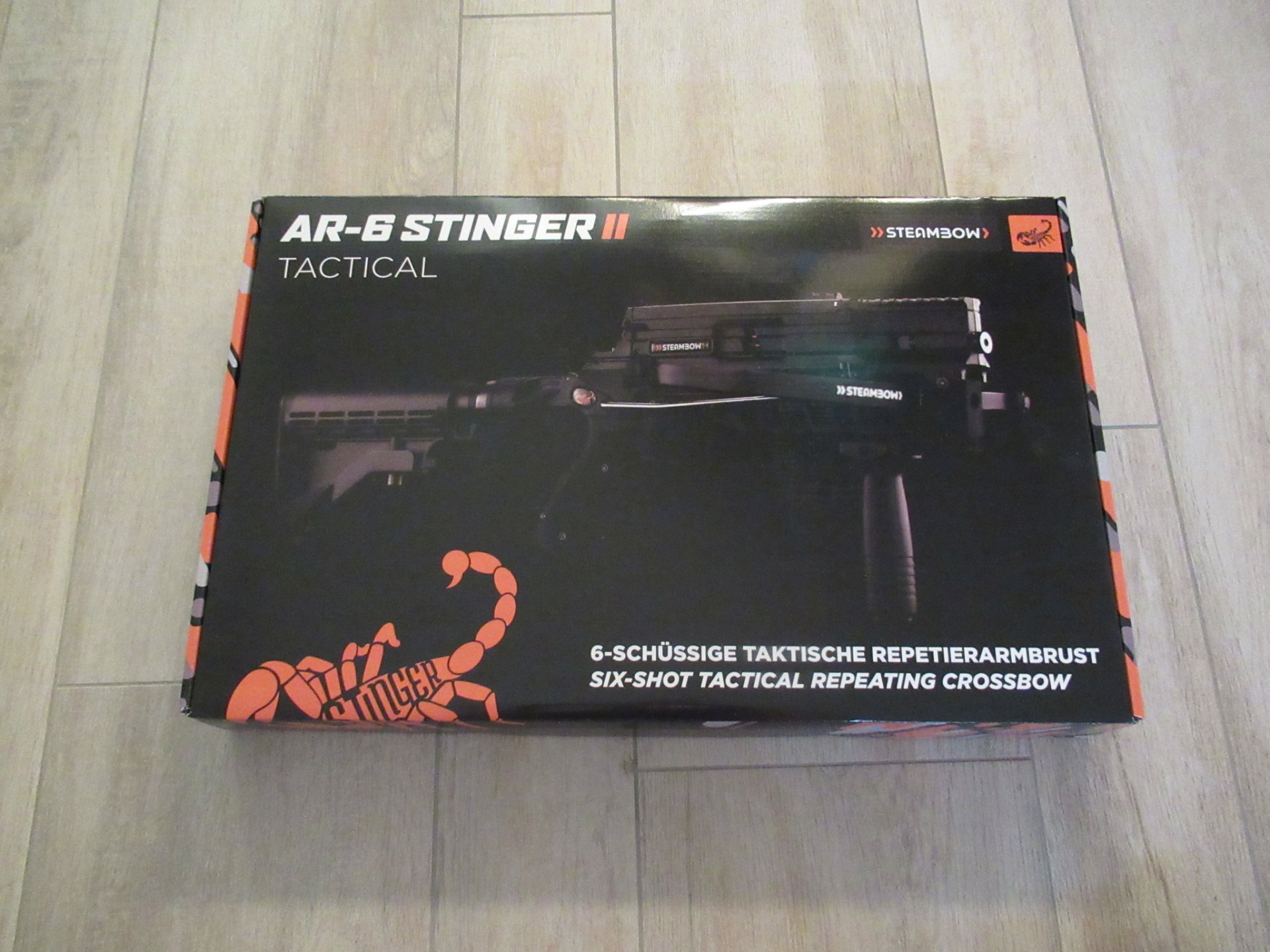 Steambow AR-6 Stinger Tactical NEU in OVP – Bild 2