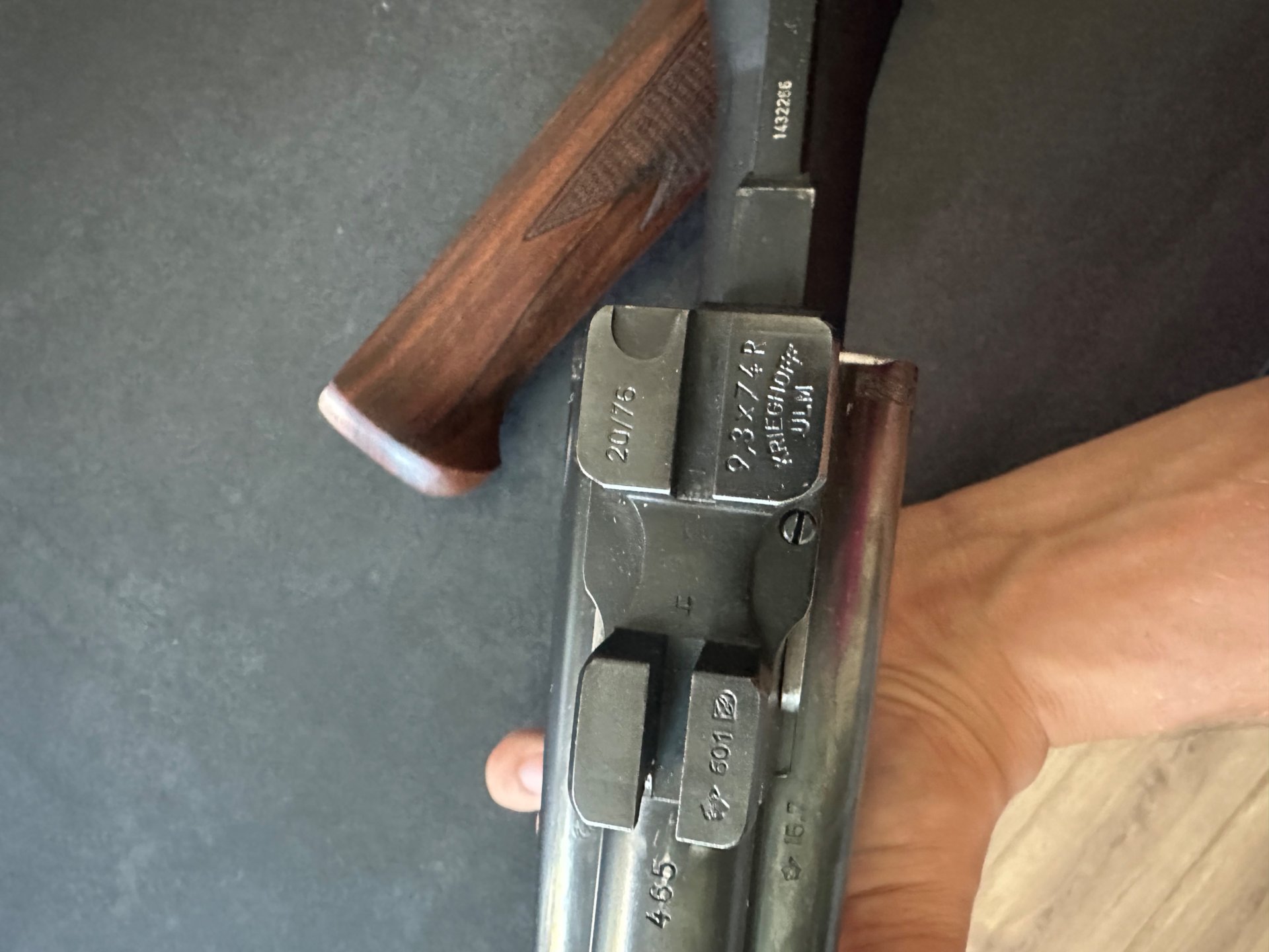 Krieghoff Plus Drilling 9,3x74r – снимка 5