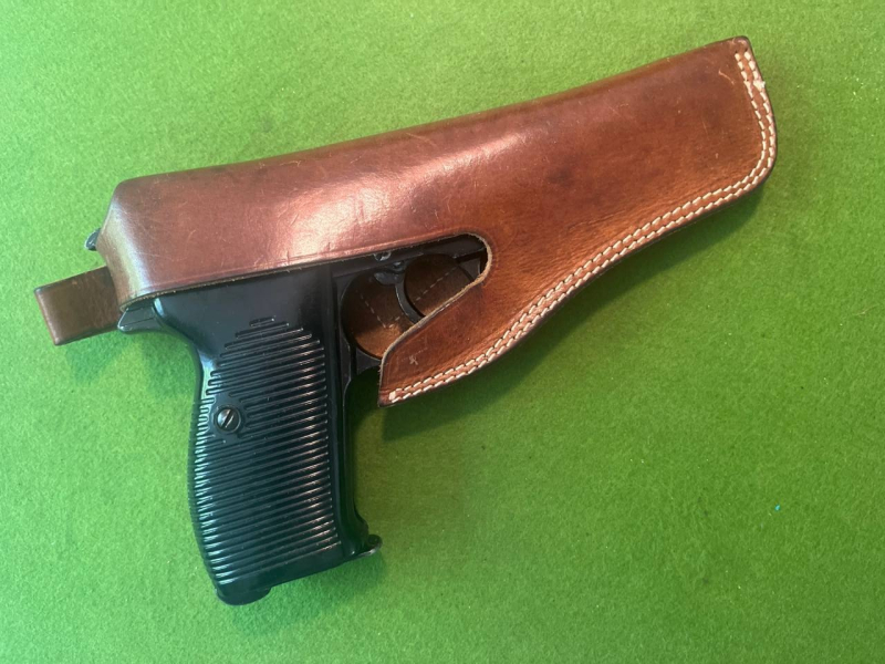 GÜRTELHOLSTER SCHLANKE GROßPISTOLEN COLT 1911 BERETTA 90 SERIE P38 BAUÄHNLICHE – Bild 1