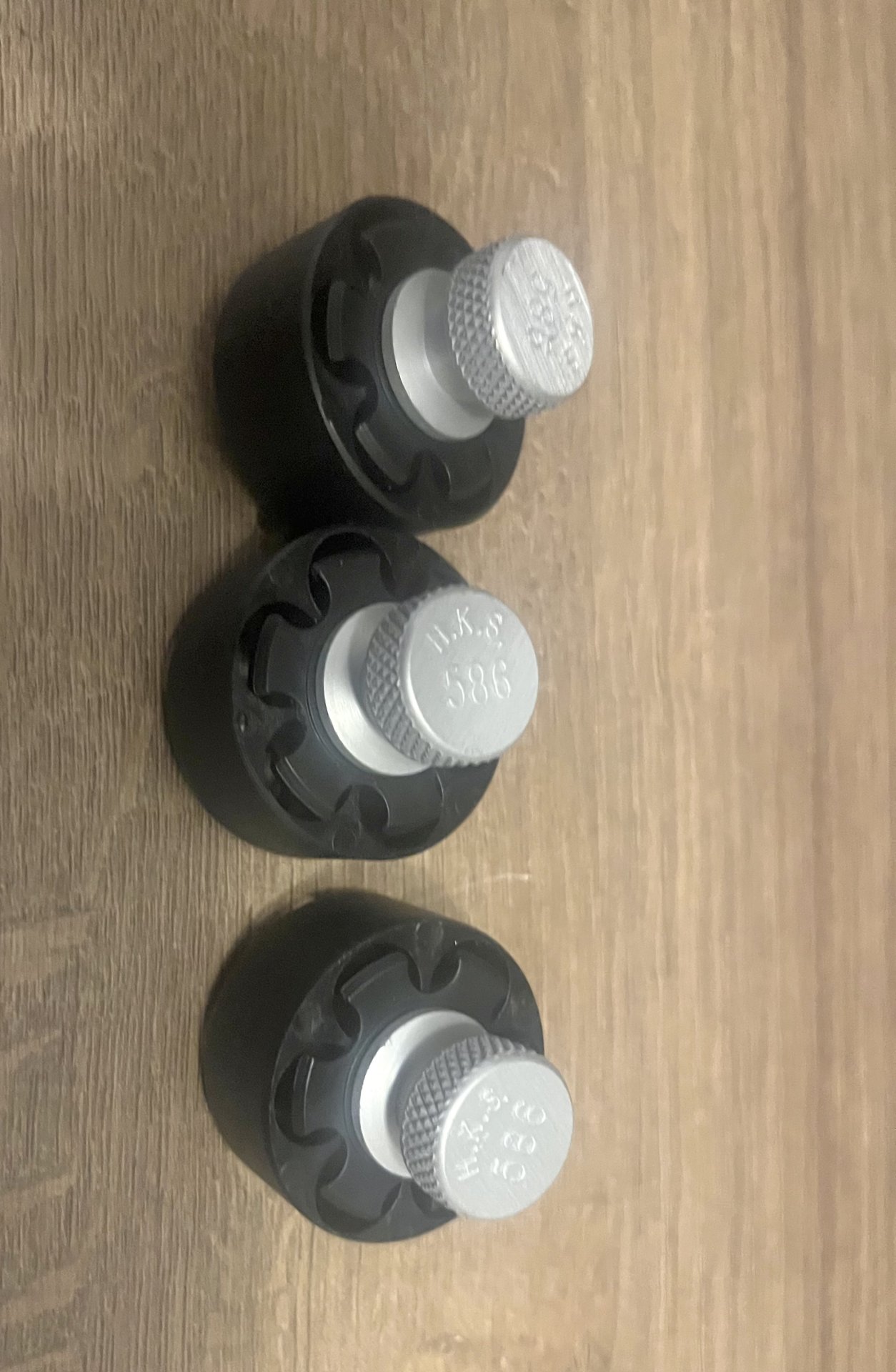 3X HKS Speedloader .38/.357 #586-A – immagine 1