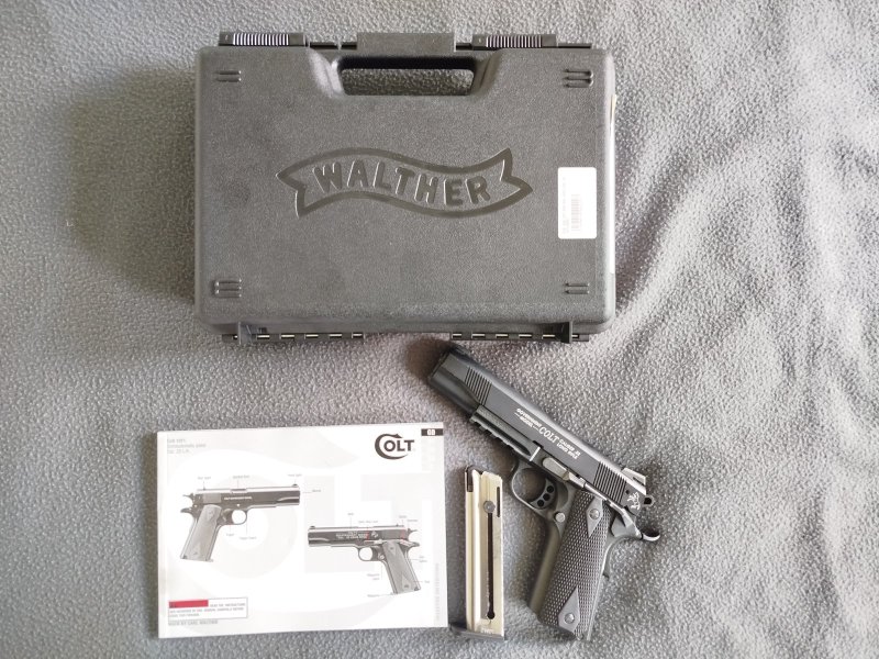 Colt 1911, Pistole, Cal. .22L.R. Kleinkaliber, Fangschuss, Fallenjagd, Sport, Halbautomatisch – Bild 3