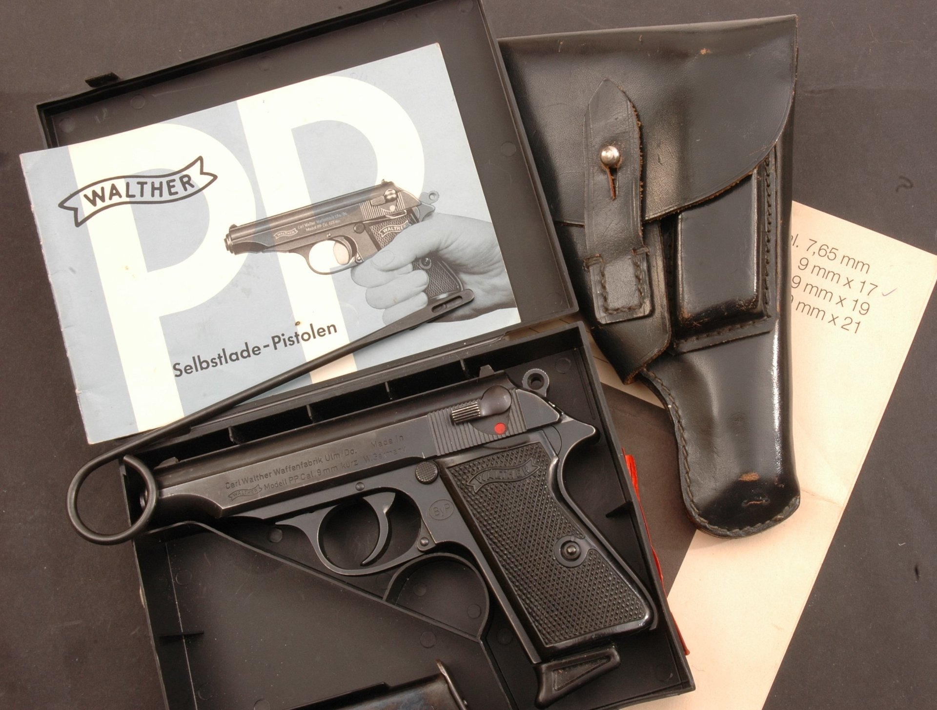 top Set: Walther PP, 9mm kurz, bayr. Polizei – Bild 1