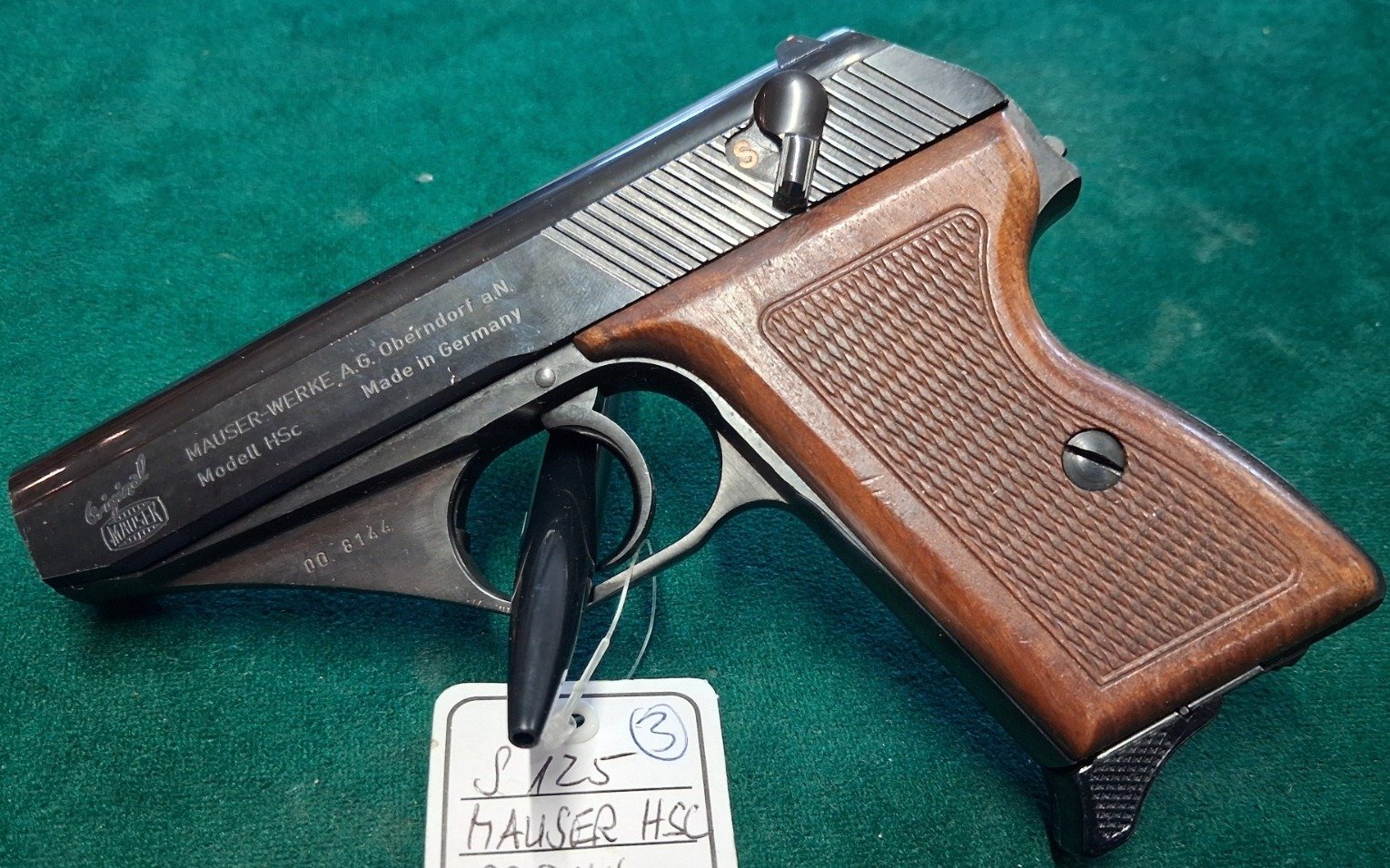 Mauser HSc im Kaliber 7,65 mm Browning (.32 ACP) – Bild 1