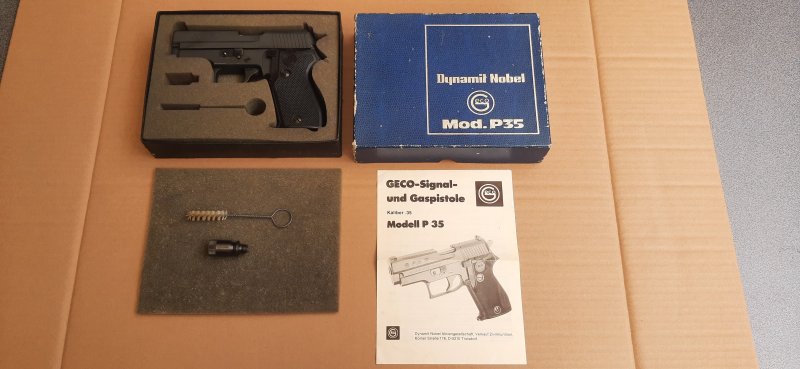 Schreckschusspistole Geco P35 mit dem seltenen Cal. .35 Knall – Bild 3