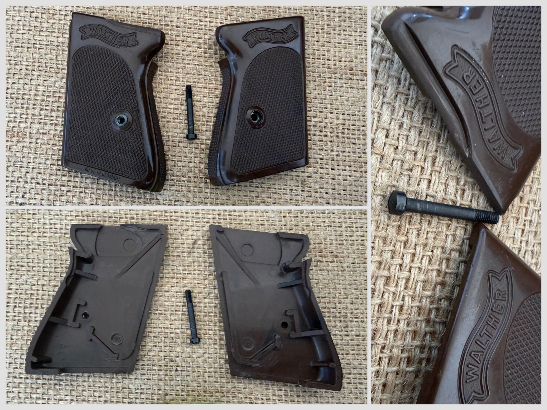Griffschalen für WALTHER PPK - No P08 P38 C96 – Bild 1