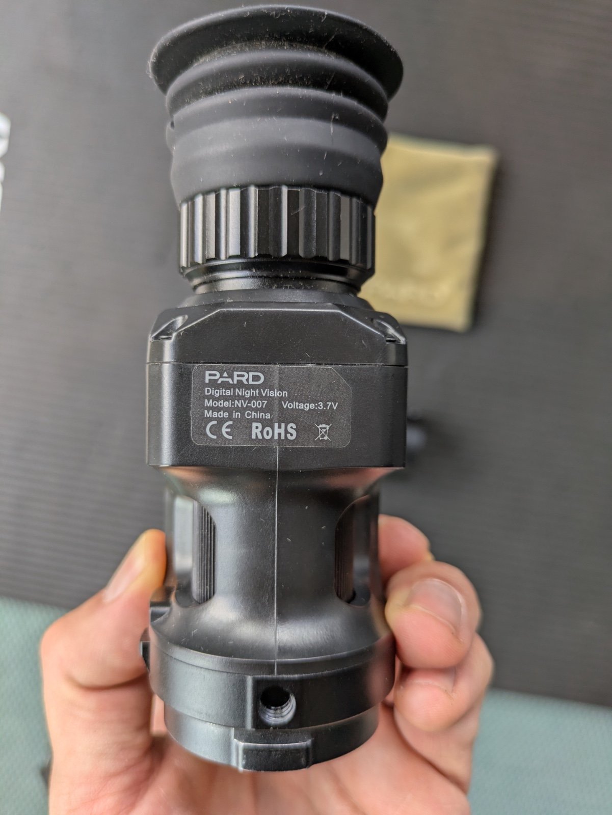 Pard NV007 Nachtsichtgerät / Nachsatzgerät + Bajonett-Adapter – Hand & Zielfernrohr! – Bild 2