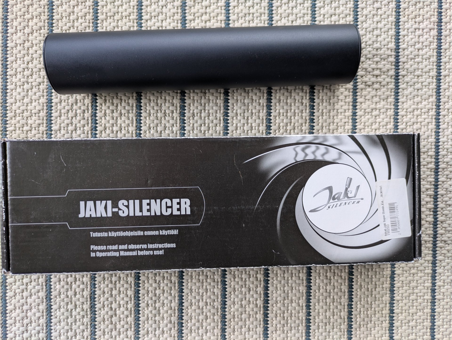 Schalldämpfer JAKI Super Classic Cal. .30 – M15x1 Gewinde – Top Zustand! – Bild 1