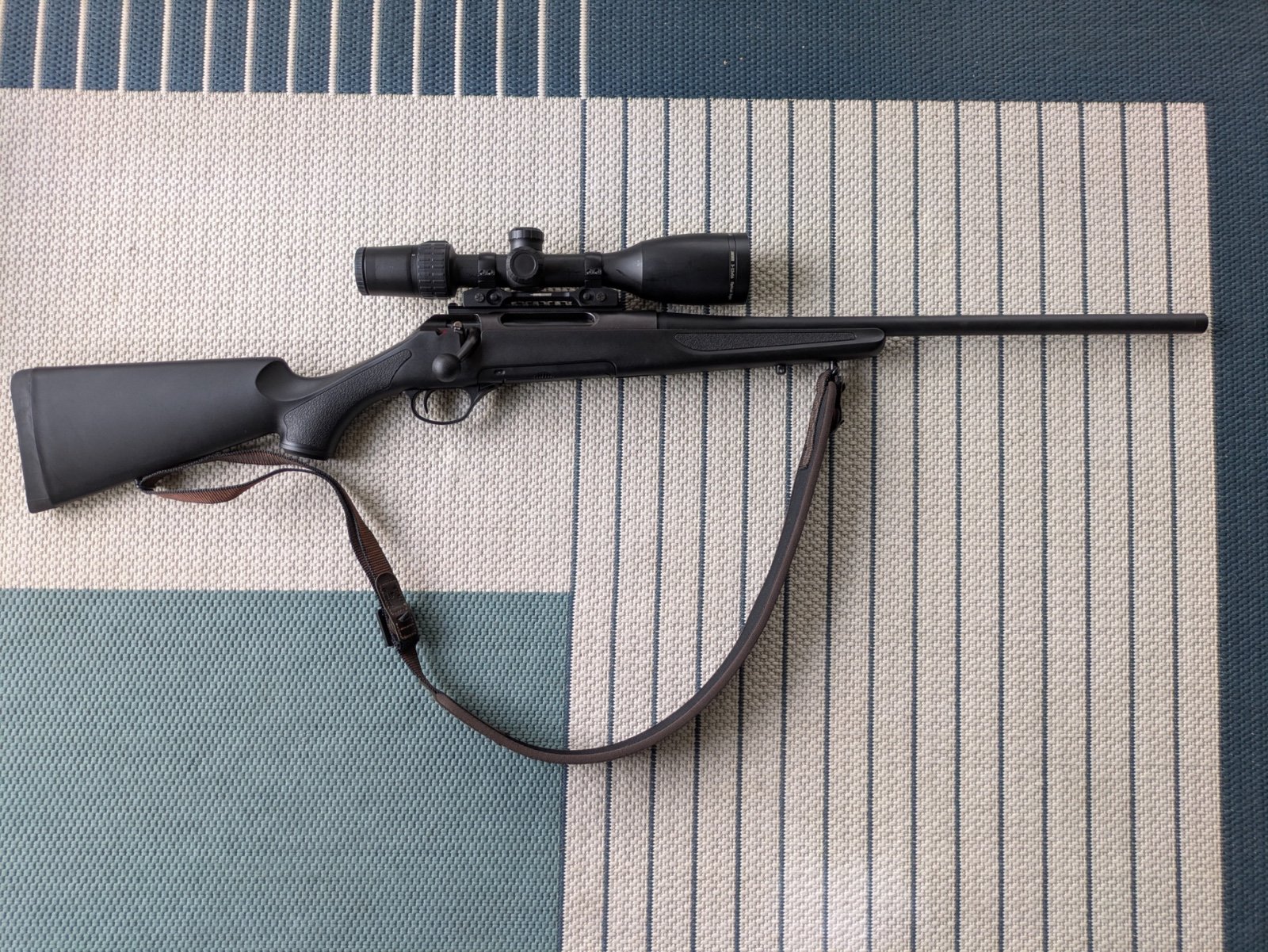 Haenel Jäger 10 + Zielfernrohr Yukon Jaeger 3-12x56 LP – Ansitzfertiges Komplettset! – Bild 1