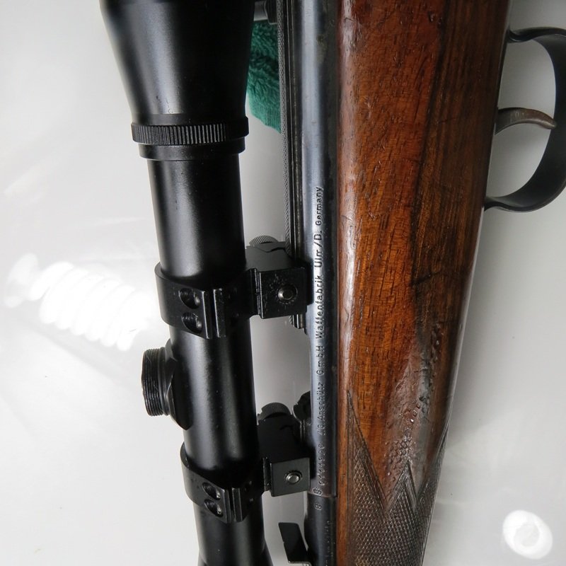 Anschütz Kleinkaliber 22 lr Einzellader mit RWS Zielfernrohr – Bild 3