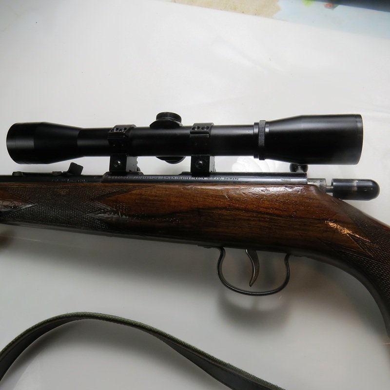 Anschütz Kleinkaliber 22 lr Einzellader mit RWS Zielfernrohr – Bild 4