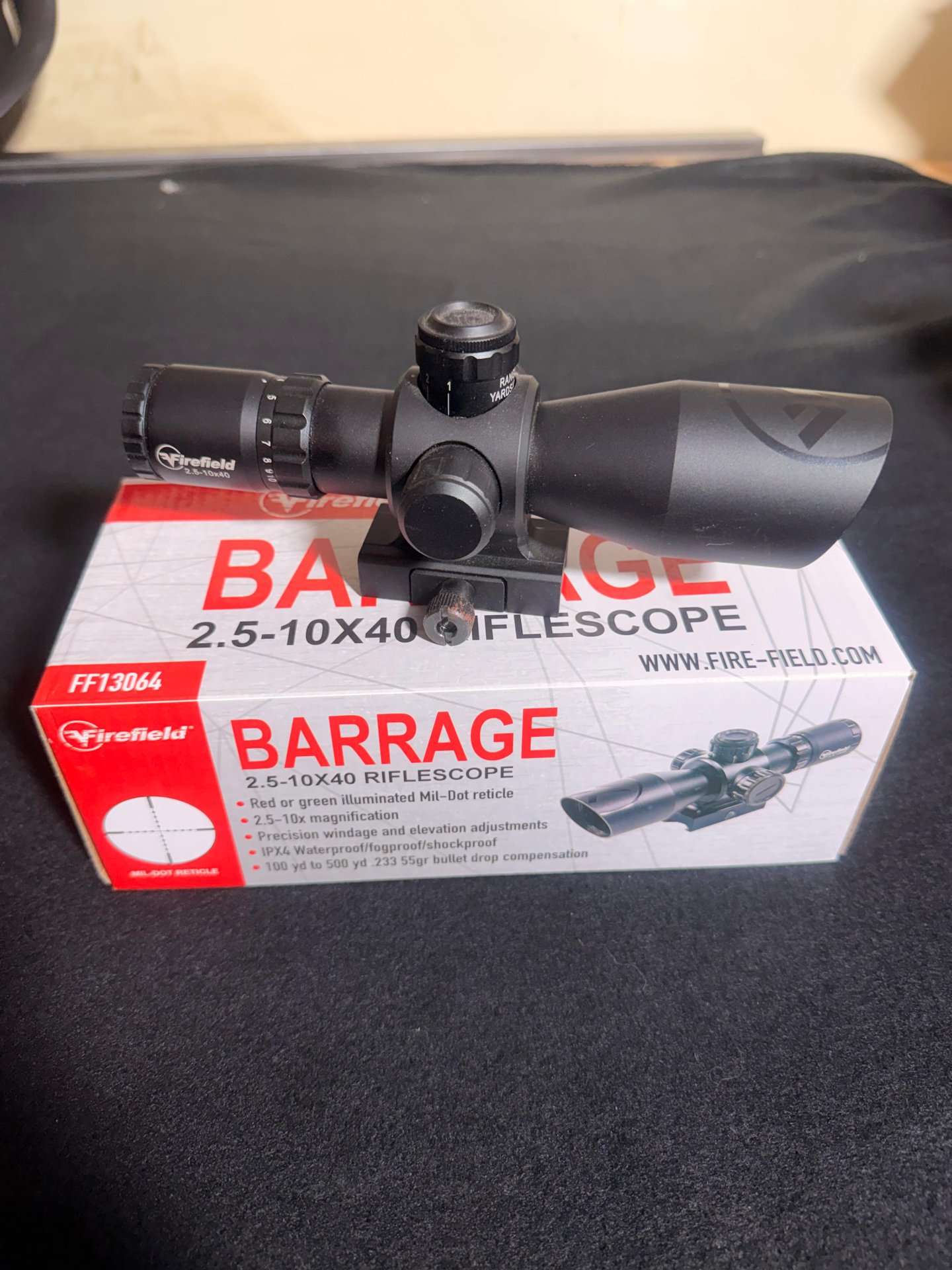 Firefield Barrage 2.5–10×40 Riflescope – Bild 1