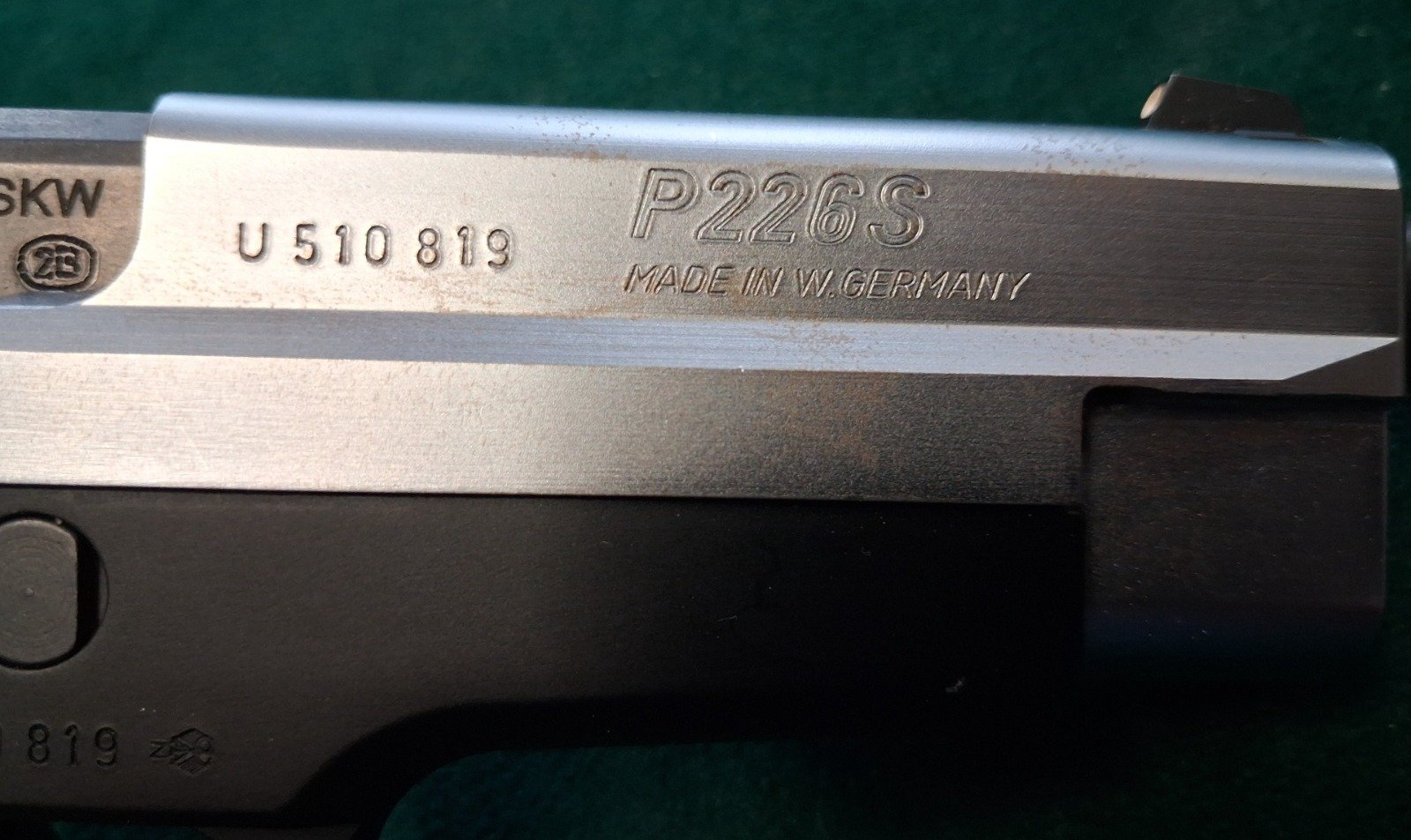 Pistole SIG Sauer P226S im Kaliber 9mm Luger – Bild 4