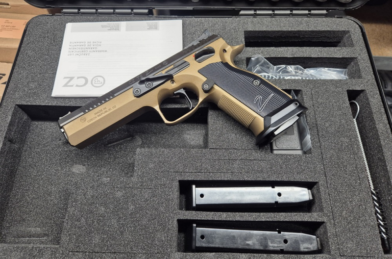 CZ TS2 Deep Bronze 9mm Luger ! Neu ! – Bild 1