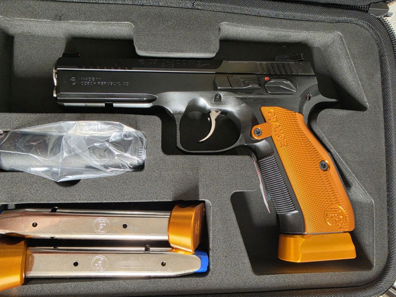 CZ Shadow 2 Orange Optics Ready 9mm Luger ! Neu ! – Bild 1