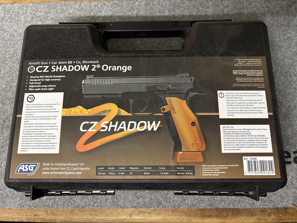 CZ Airsoft Pistole Shadow 2 CO2 Blowback (ASG) – Bild 1