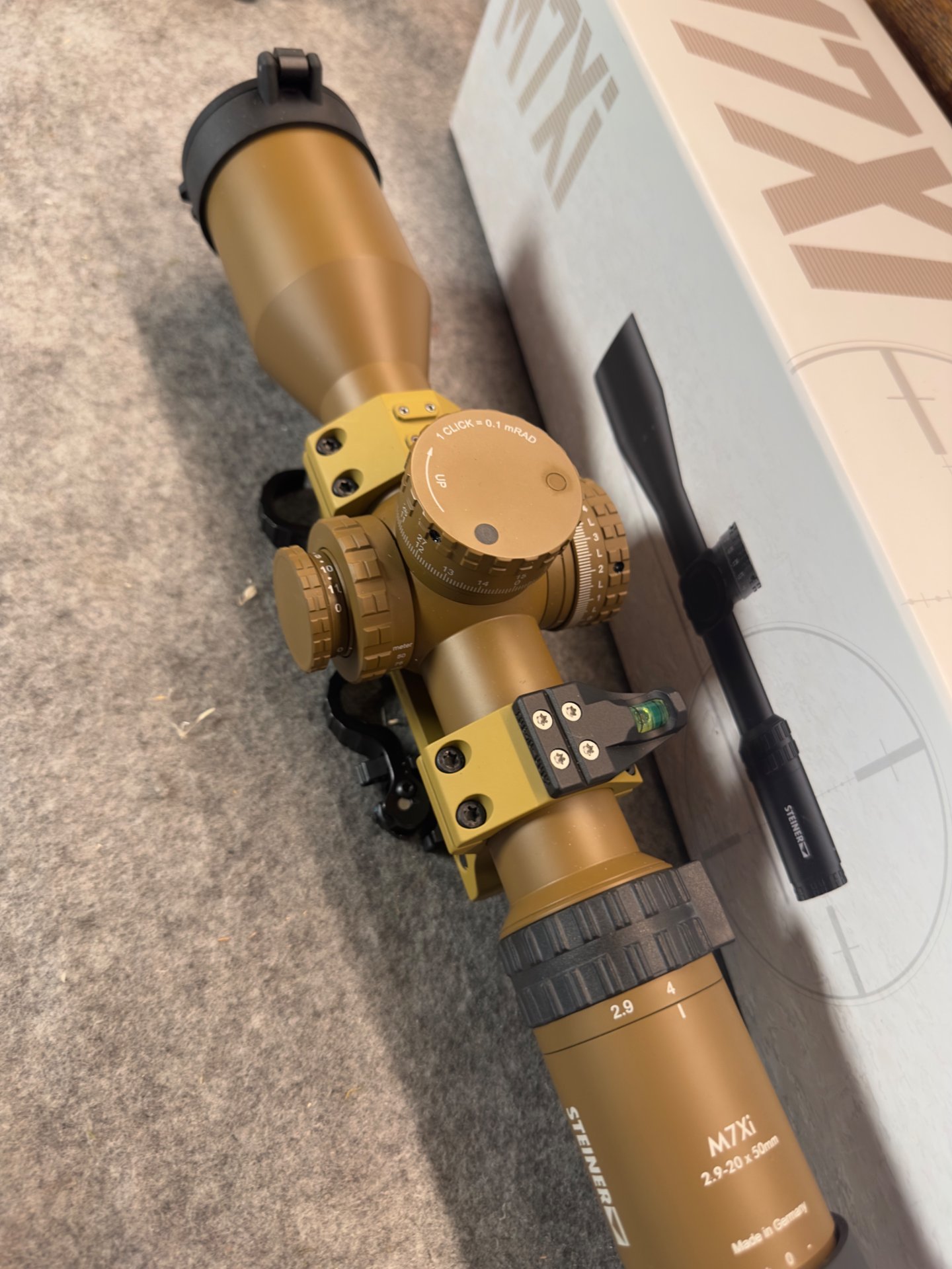 Steiner M7Xi 2,9–20x50 MSR-2 BE1, Coyote Braun – Bild 1