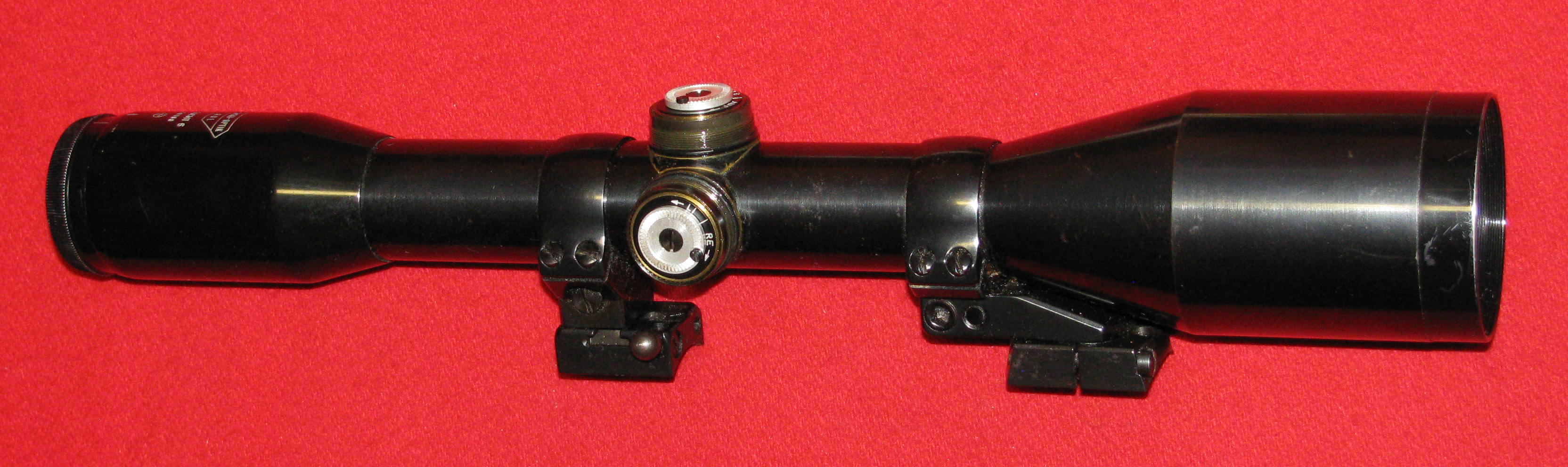 Älteres ZF / Zielfernrohr / Stahlglas, ein SWAROVSKI HABICHT 6 ( x 42 ) mit dem Absehen 1 / Montage – Bild 5