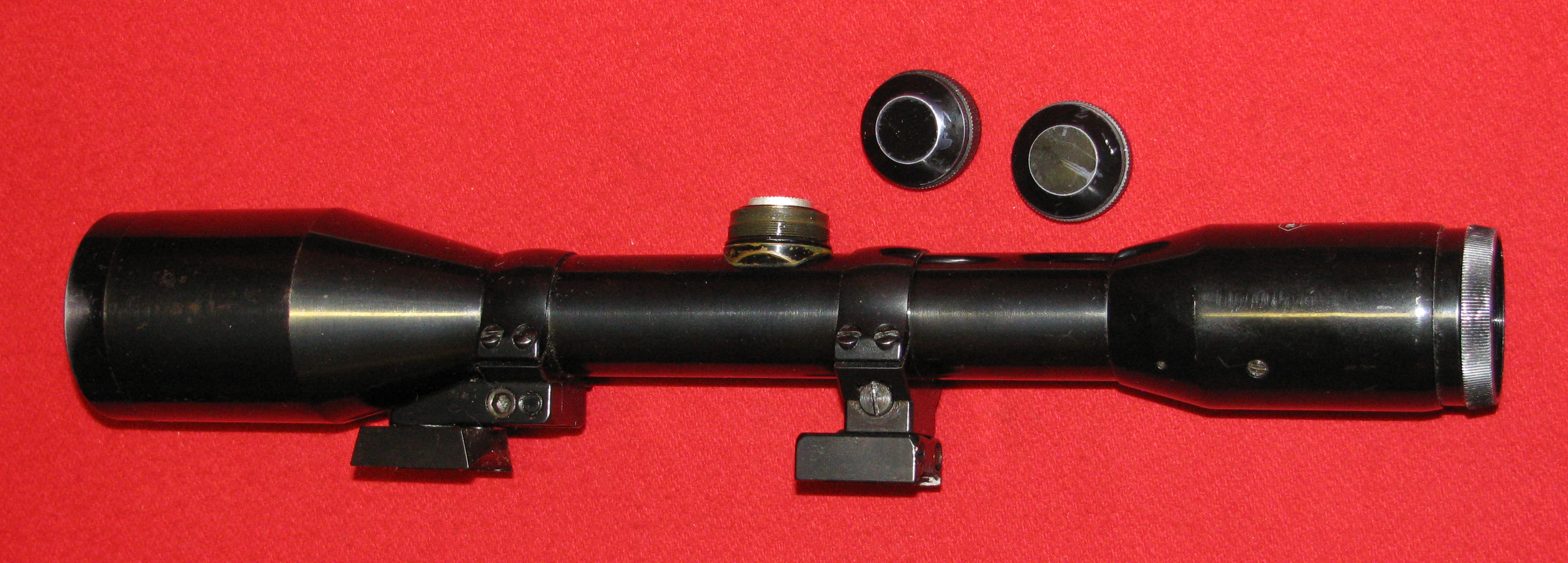 Älteres ZF / Zielfernrohr / Stahlglas, ein SWAROVSKI HABICHT 6 ( x 42 ) mit dem Absehen 1 / Montage – Bild 1