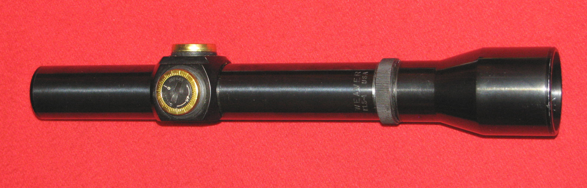 ZF / Zielfernrohr / Stahlglas, ein WEAVER MICRO - TRAC K 1.5-1 USA mit dem Absehen Duplex – Bild 2