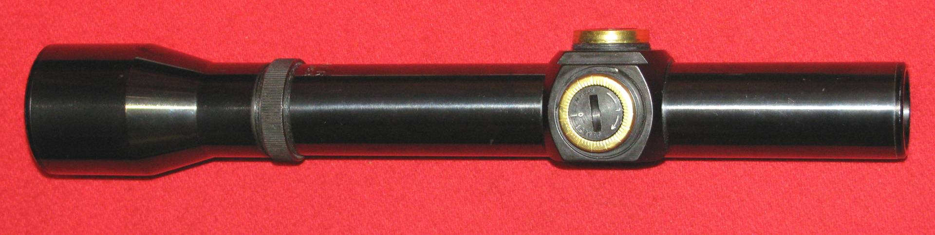 ZF / Zielfernrohr / Stahlglas, ein WEAVER MICRO - TRAC K 1.5-1 USA mit dem Absehen Duplex – Bild 4