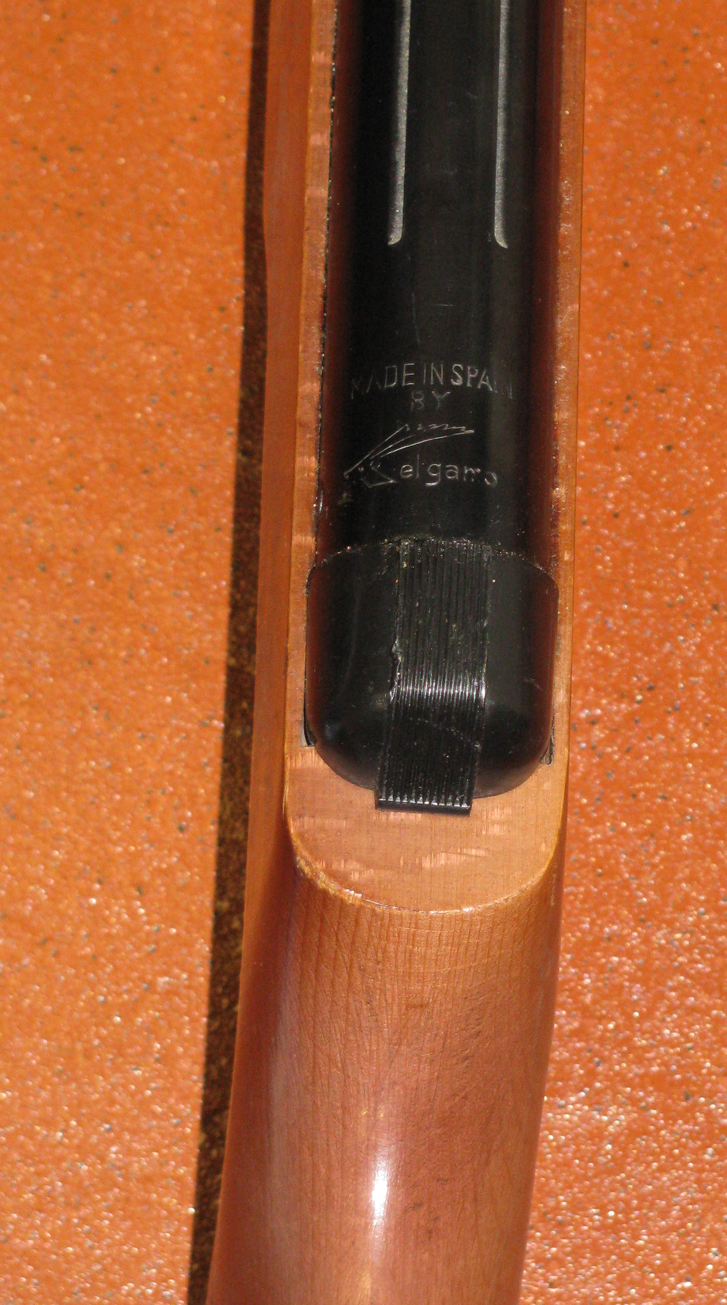 elgamo Luftgewehr, MADE IN SPAIN, mit F - Zeichen / Defekt – Bild 4