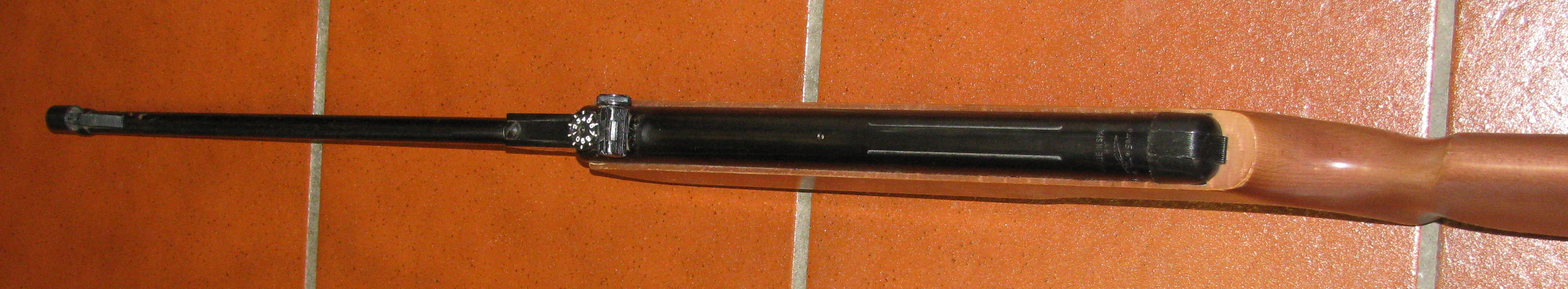 elgamo Luftgewehr, MADE IN SPAIN, mit F - Zeichen / Defekt – Bild 3