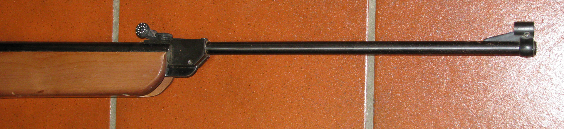 elgamo Luftgewehr, MADE IN SPAIN, mit F - Zeichen / Defekt – Bild 5