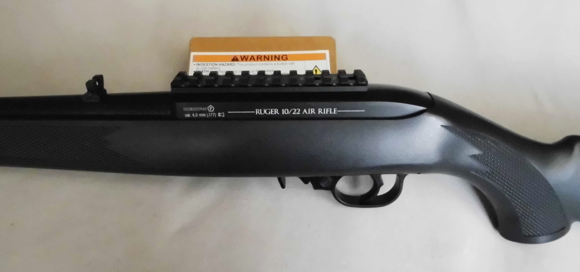 Ruger 10/22 Co2-Gewehr 4,5mm Diabolo mit Zubehör. – Bild 3