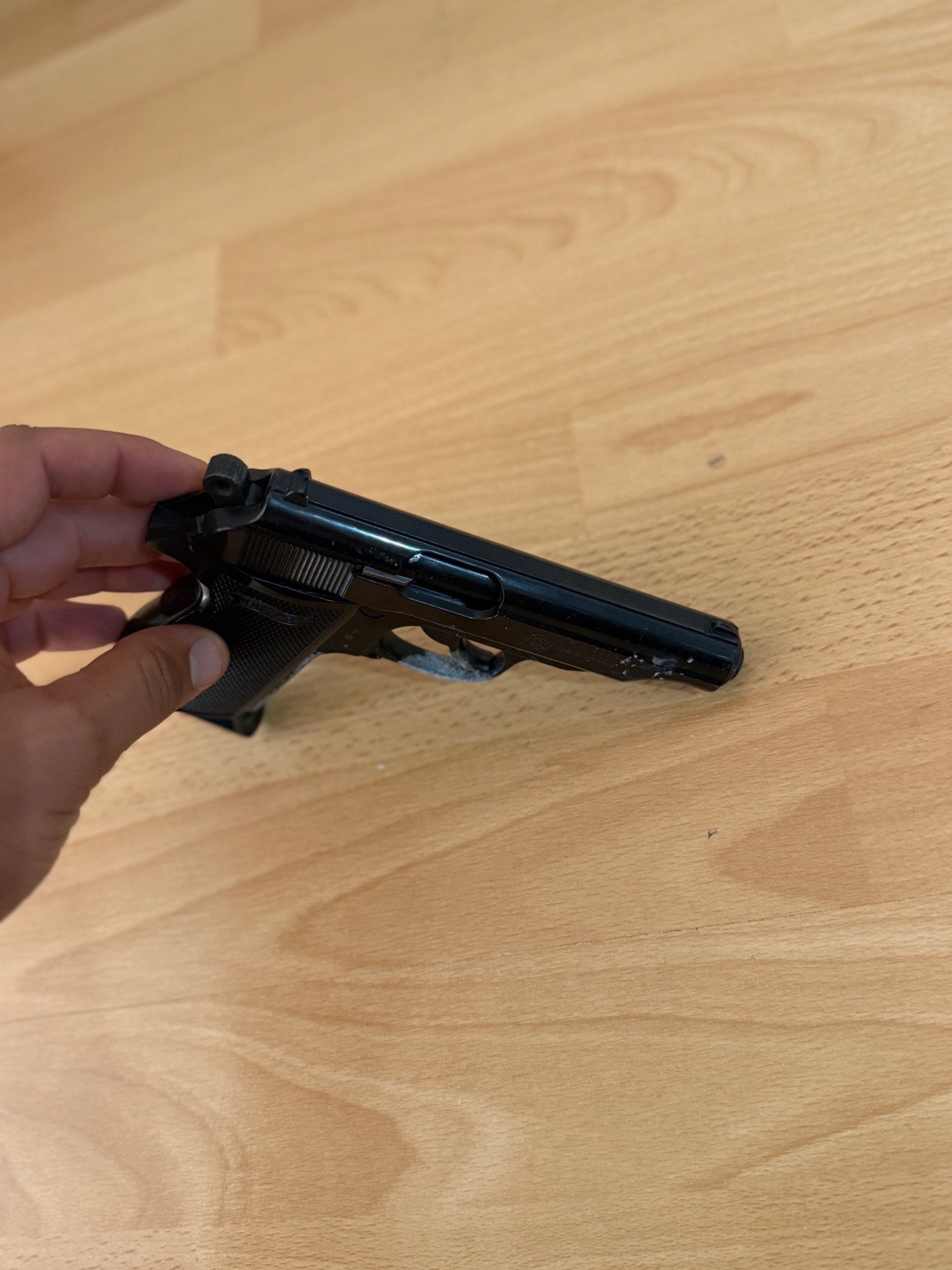 Walther PP Schreckschusspistole 9mm PTB 620 schwarz – Bild 4