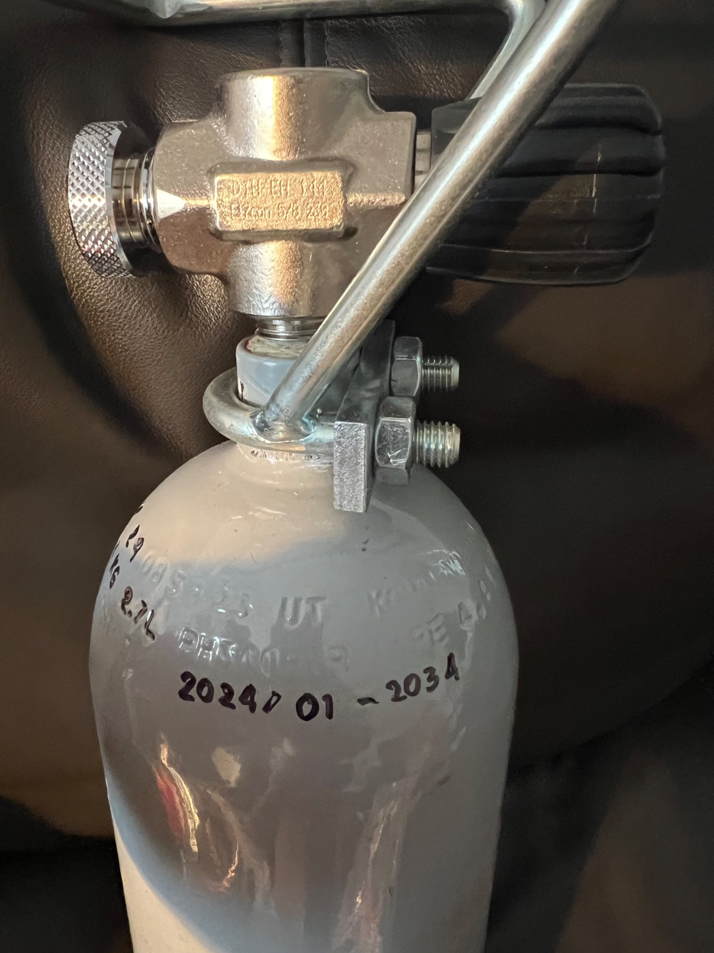 Steyr EVO 10 E Silber – Top Zustand – Griff L rechts + 2,7L Flasche – Bild 3