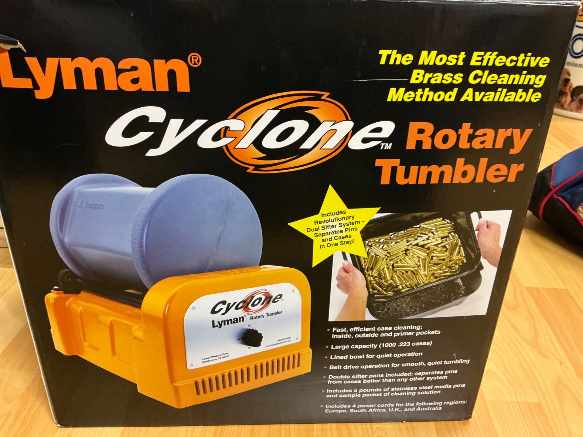 Lyman Cyclone Rotary Tumbler – Bild 1