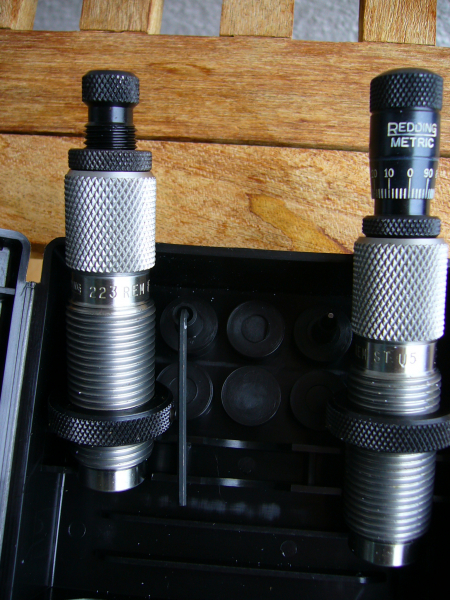 Redding Premium Matrizensatz, 223 Remington, metrische Mikrometerverstellung. Spitzenklasse! – Bild 2