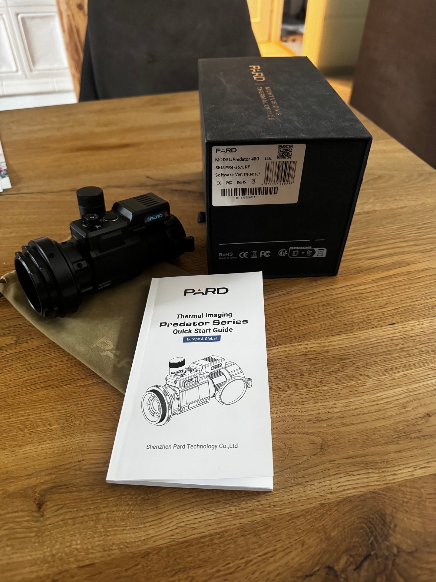 Wärmebild Vorsatz Gerät Pard Predator 480 – stampa 1