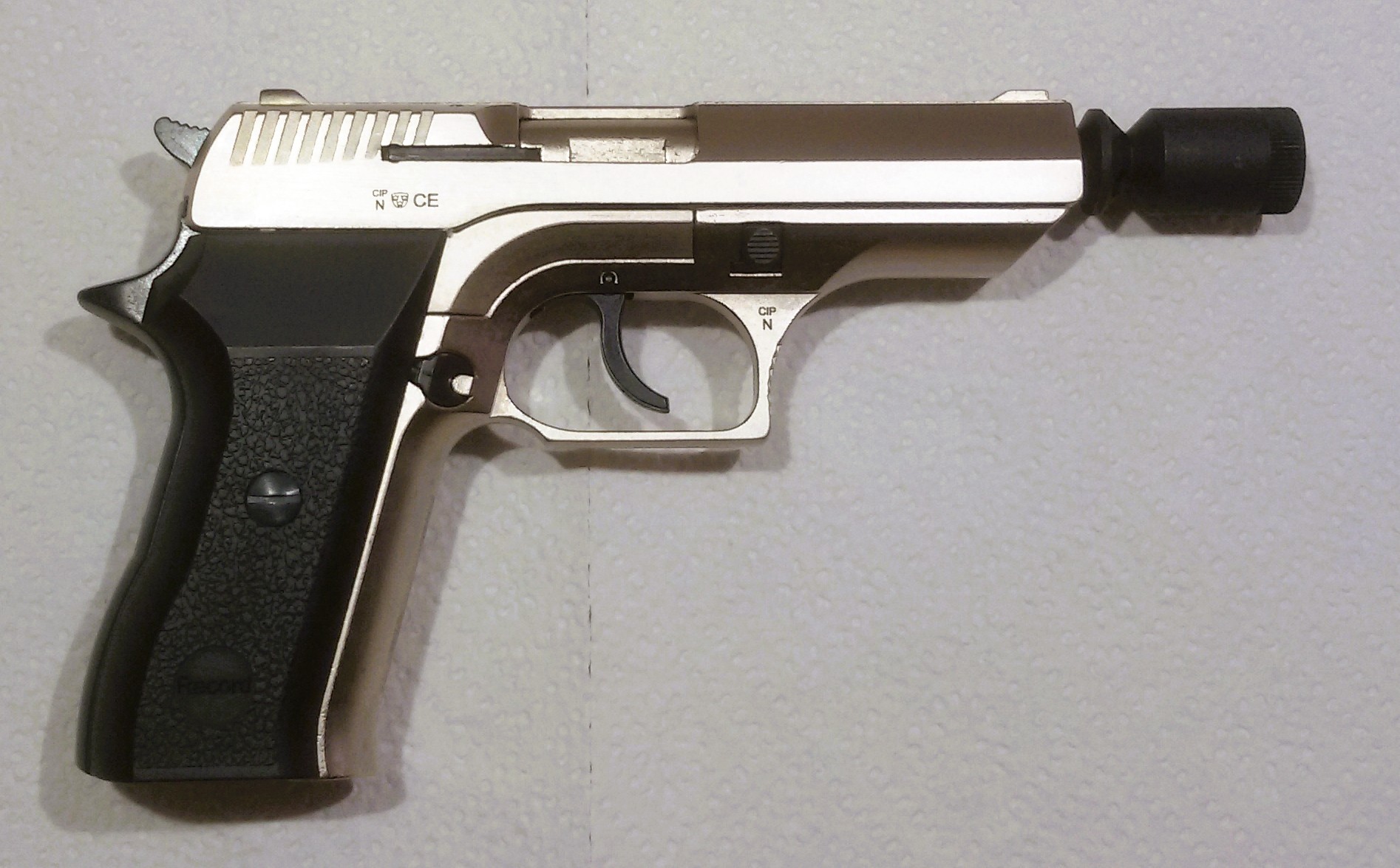 Pistole Record Mod. COP Kal. 9mm P.A.K. Art.Nr.: 26-271 – Bild 2