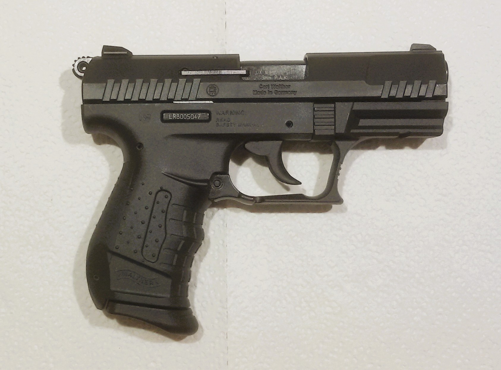 Pistole Walther Mod. P 22 Kal. 9 mm P.A.K. Art.Nr.: 26-272 – Bild 2