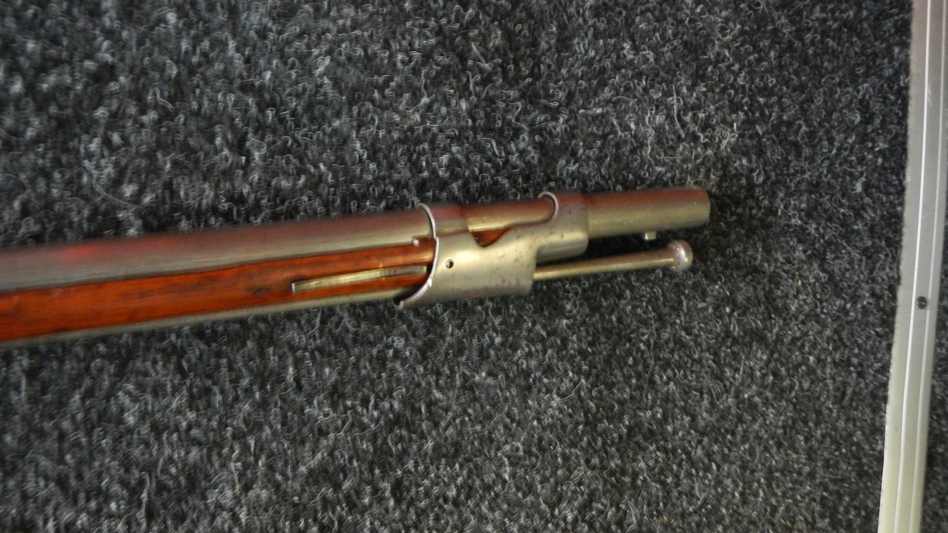 Steinschloß Gewehr Muskete Frankreich Infanterie 1777 Hersteller Mutzig Napoleonisch Toller Zustand – Bild 3