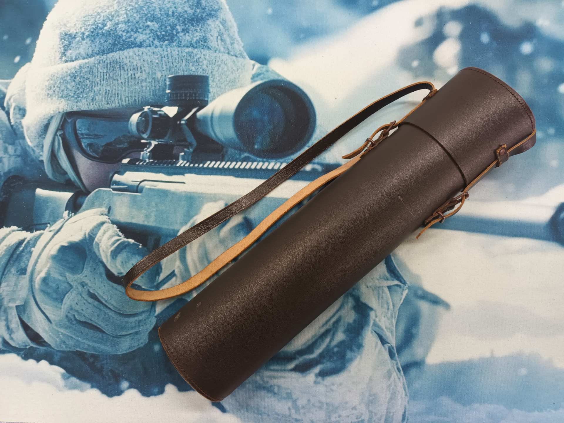 ZIELFERNROHR KÖCHER __ JÄGER / SPORT und Armbrust __ BESTZUSTAND – Bild 1