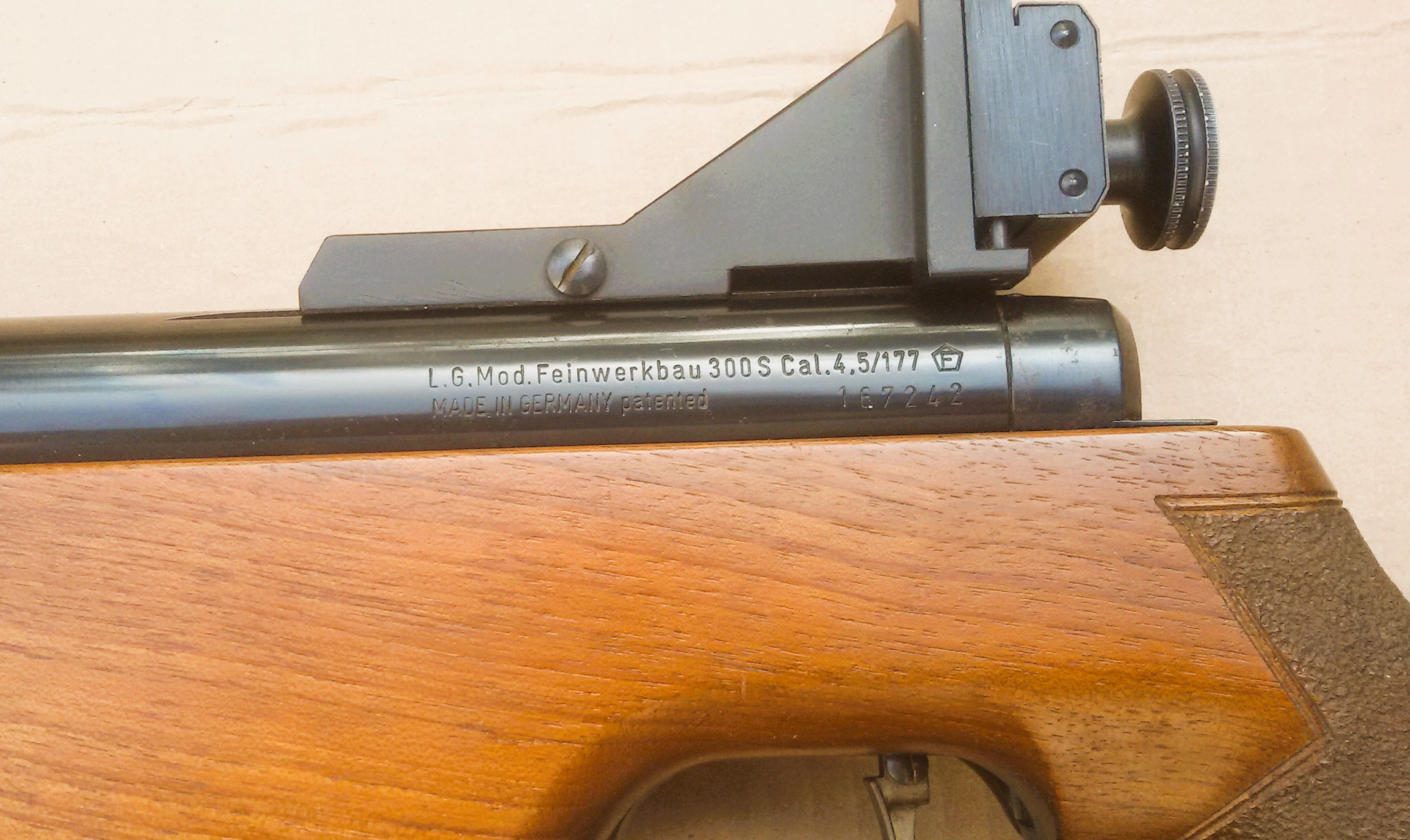 Luftgewehr Feinwerkbau Mod. 300 S Art.-Nr. 26-LG010 – Bild 3