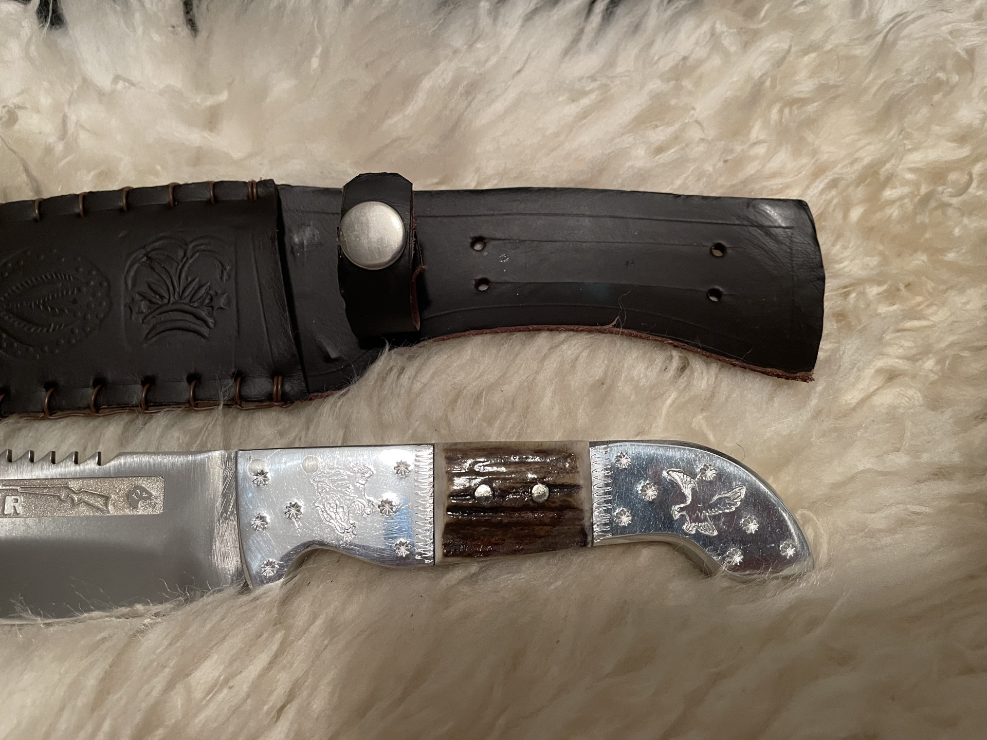 Jagdmesser Handgeschmiedet – immagine 4