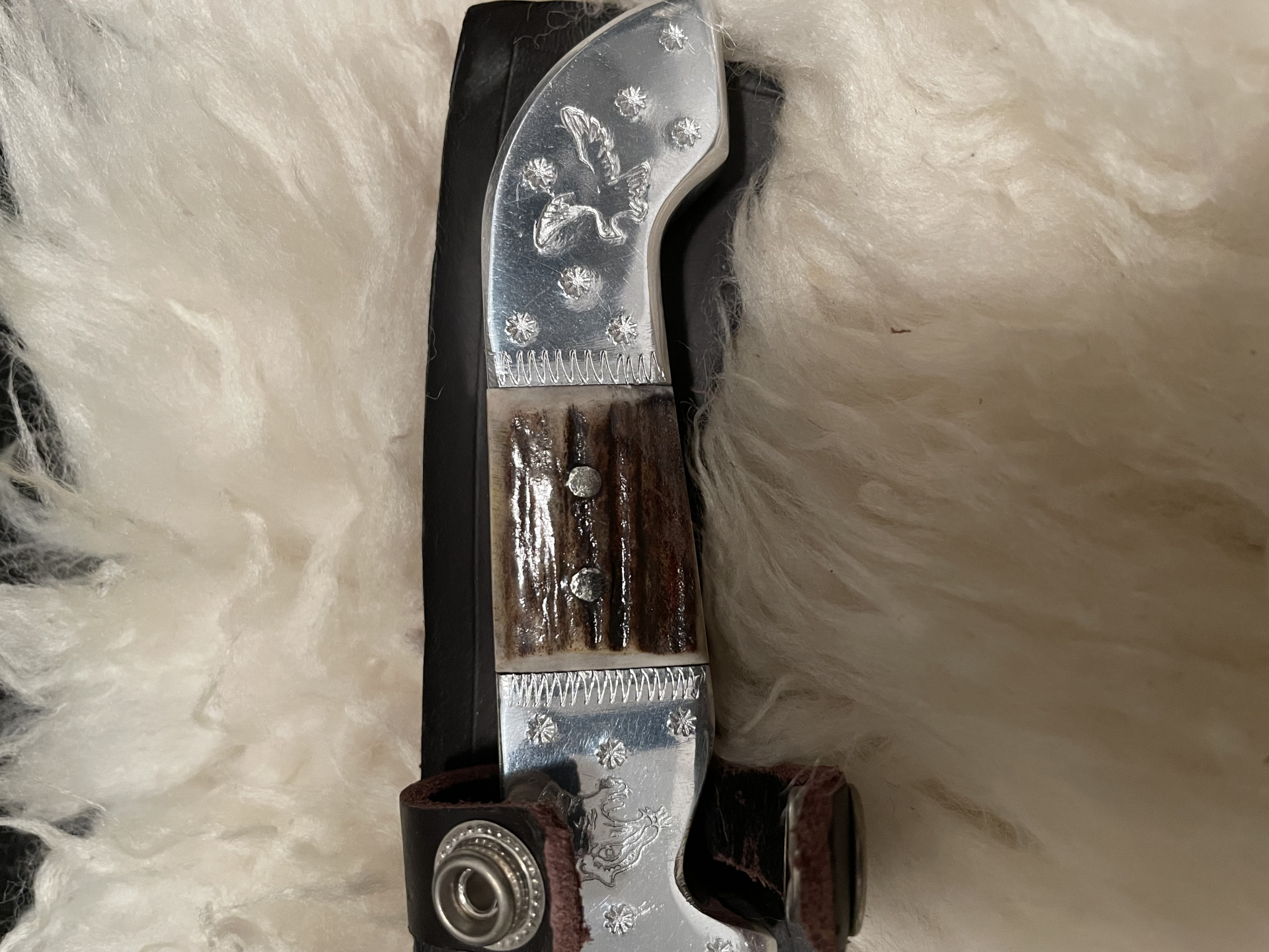 Jagdmesser Handgeschmiedet – immagine 3