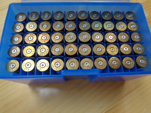 50 Hülsen RWS, Kaliber 6,5x57 R, einschließlich Patronenbox – Bild 2