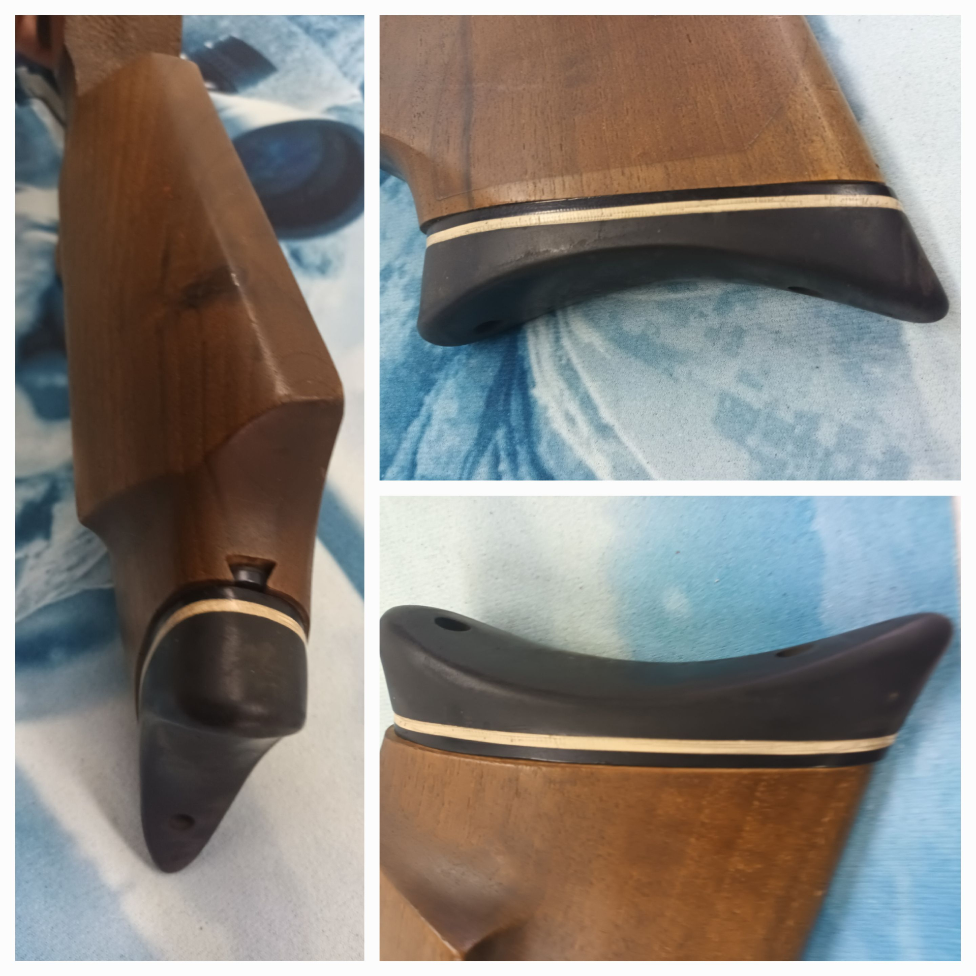 DIANA 75 MATCH Luftgewehr __ SCHAFT __ LG75 Konvolut __ Schrauben + Abzugsbügel + Schaftkappe = TOP – Bild 3