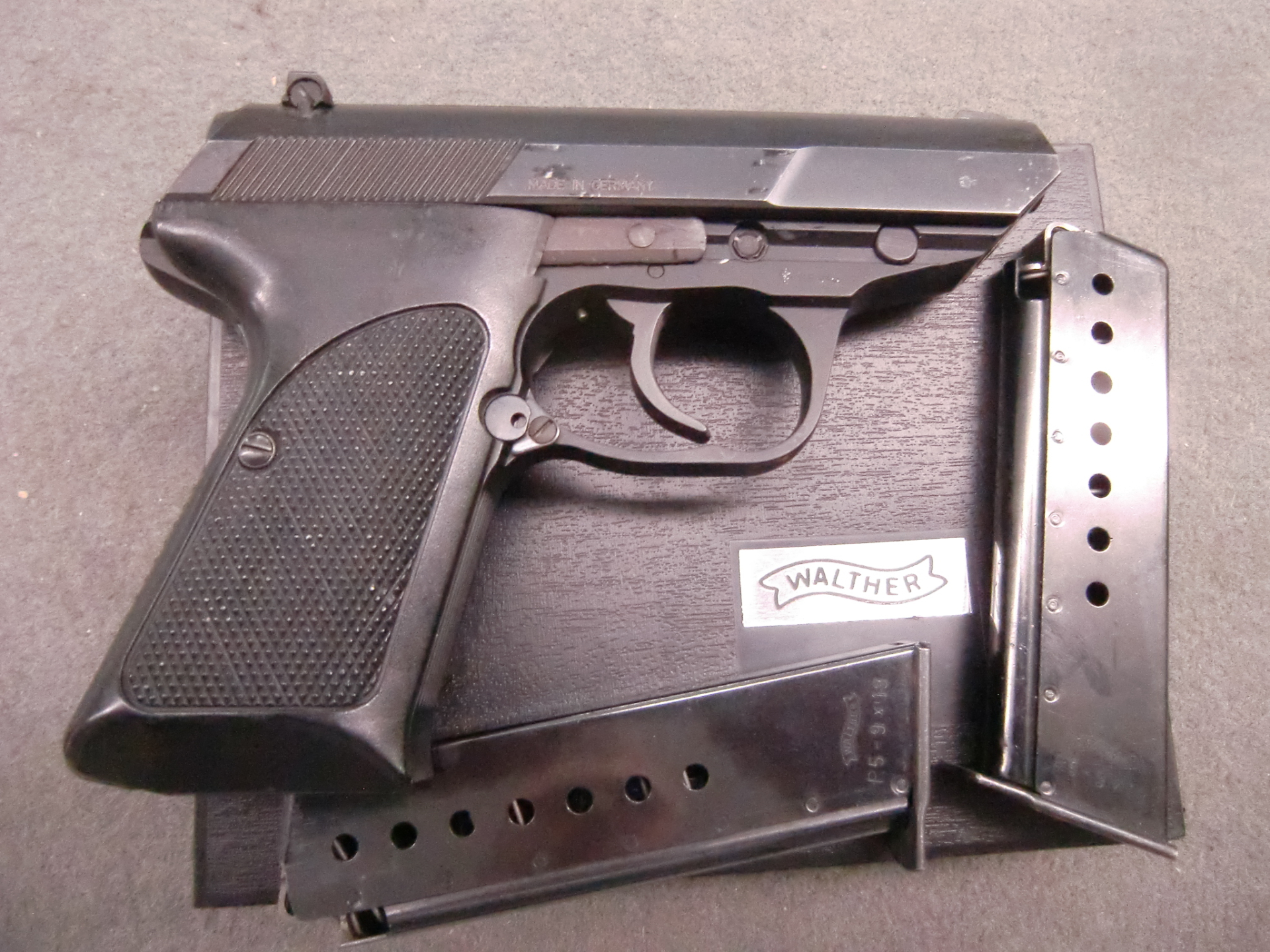 WALTHER P5 Compact ziv. Beschuß mit Nrgleicher OVP – Bild 2